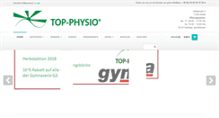 Desktop Screenshot of physio-shop.com